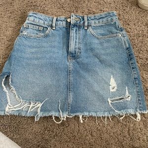 Jean skirt